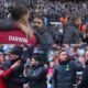 what happened that Liverpool player Darwin Nunez hurriedly and angryily try attacking Pep Guardiola after the final whistle during the EPL match