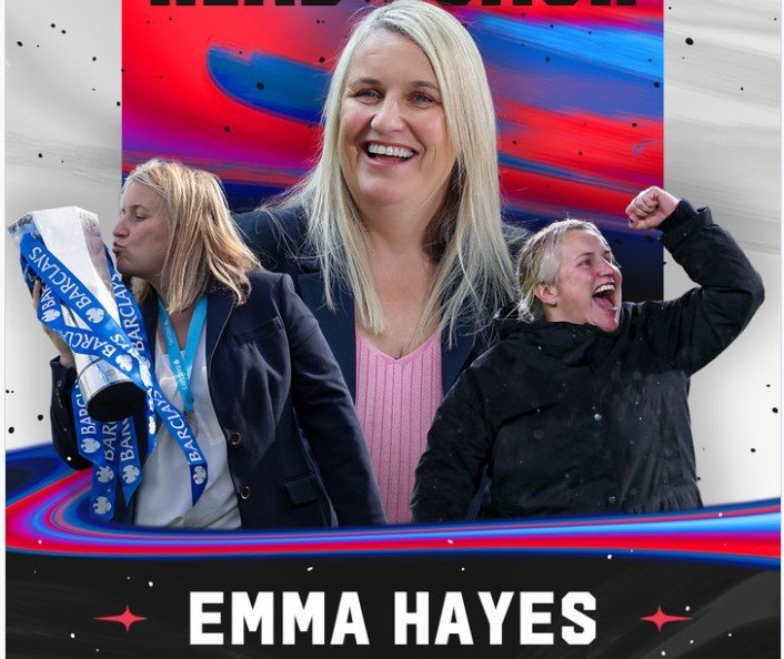 The (3) three Major things the newly signed USWNT coach Emma Hayes' must do for United States women's national soccer team to secure the teams future