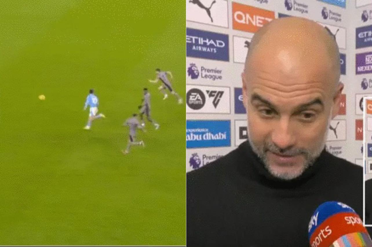 "I will not do a Mikel Arteta" - Manchester City coach Pep Guardiola break silence and made response to controversial referee decision during Man City vs Tottenham Spurs