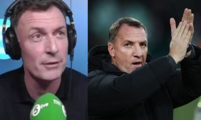 "You can put the blame the board" - 50 years-old Pundit Chris Sutton break silence and gave his reason why Celtic was defeated by Hearts (0-2) amid Brendan Rodgers verdict