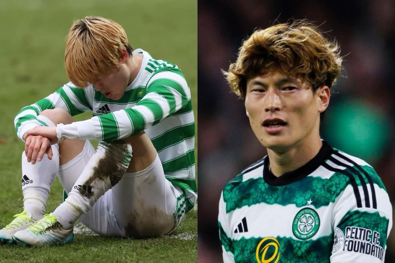 In what specific circumstances is 28 years-old Kyogo Furuhashi, a striker for Celtic, currently involved?