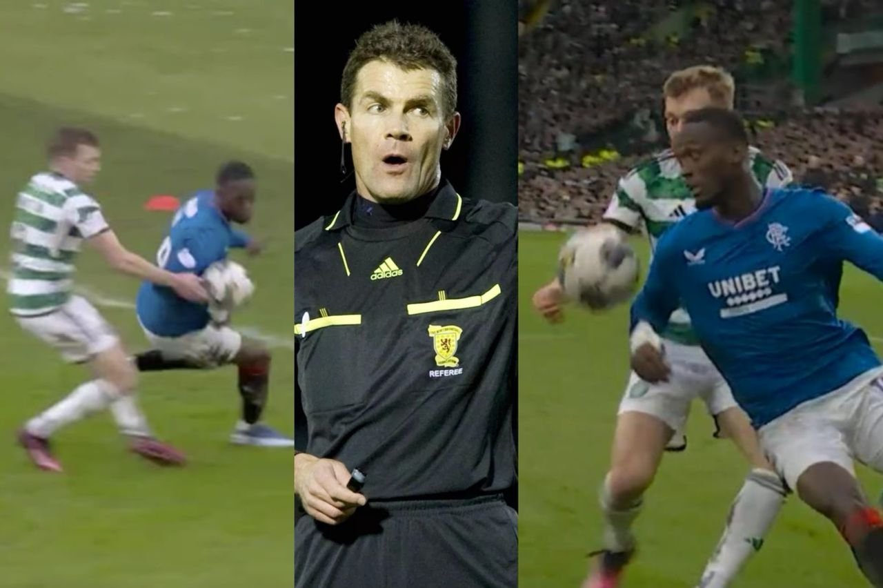 Breaking News: 57 years-old Steve Conroy, a former referee, points out a major mistake in the "offside" VAR call between Celtic Vs Ranger Match clash (2-1)