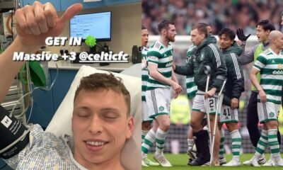 Latest Injury Report: Celtic Fc 25 years-old defender Alistair Johnston sends an upbeat Instagram post as Celtic win against Hibernian