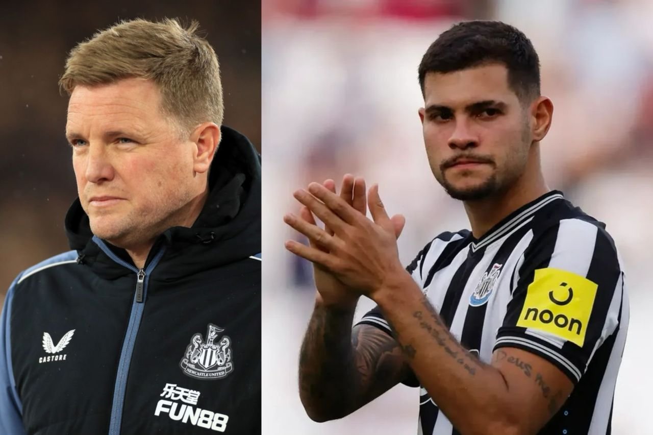 "He'll be frustrated" - Newscastle United manager Eddie Howe speaks up and sends Bruno Guimaraes heartfelt message with Newcastle ban is at high risk probability