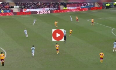 "What a goal" Video: Adam Idah scores with a powerful header during Motherwell Vs Celtic Match (1-3)