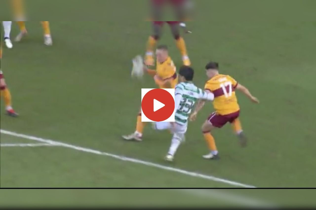 "I'm really surprised" - Video footage capturing penalty for this incident against Dan Casey that was ruled out during Motherwell vs Celtic Fc match! RIGHT OR WRONG?