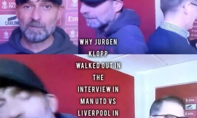 The major reason Liverpool coach Jurgen Klopp walk out angrily from the interview after Manchester United win (4) vs Liverpool (3) in FA Cup quarter final