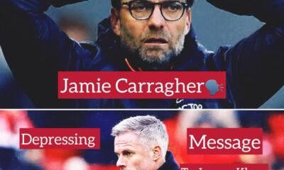 Jamie Carragher delivers a sad message to Liverpool head coach Jurgen Kloop and the team after their defeat by Man United in the FA CUP quarter final (4-3)