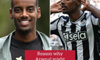 Main reason why Newcastle United might end up selling the 24-year-old forward Alexander Isak to Arsenal instead of Manchester United