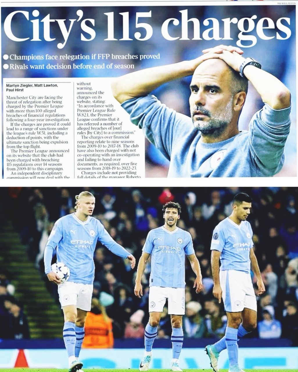 Manchester City Man City Financial Fair Play charges - Recent events