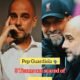 Manchester City treble coach winner Pep Guardiola speaks up and made a confession on the three (3) clubs he is scared of facing in the UEFA champions League