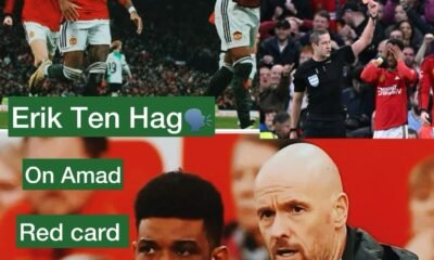 Erik ten Hag reveals what he secretly whisper to the 21-year-old Forward Amad Diallo after given a red card during FA CUP quarter final match vs Liverpool