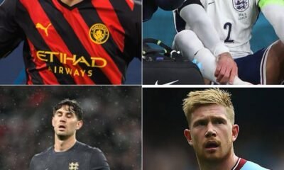 Manchester City Latest injury news and return dates before Arsenal Match on sunday - Kevin De Bruyne, John Stones, Erling Haaland