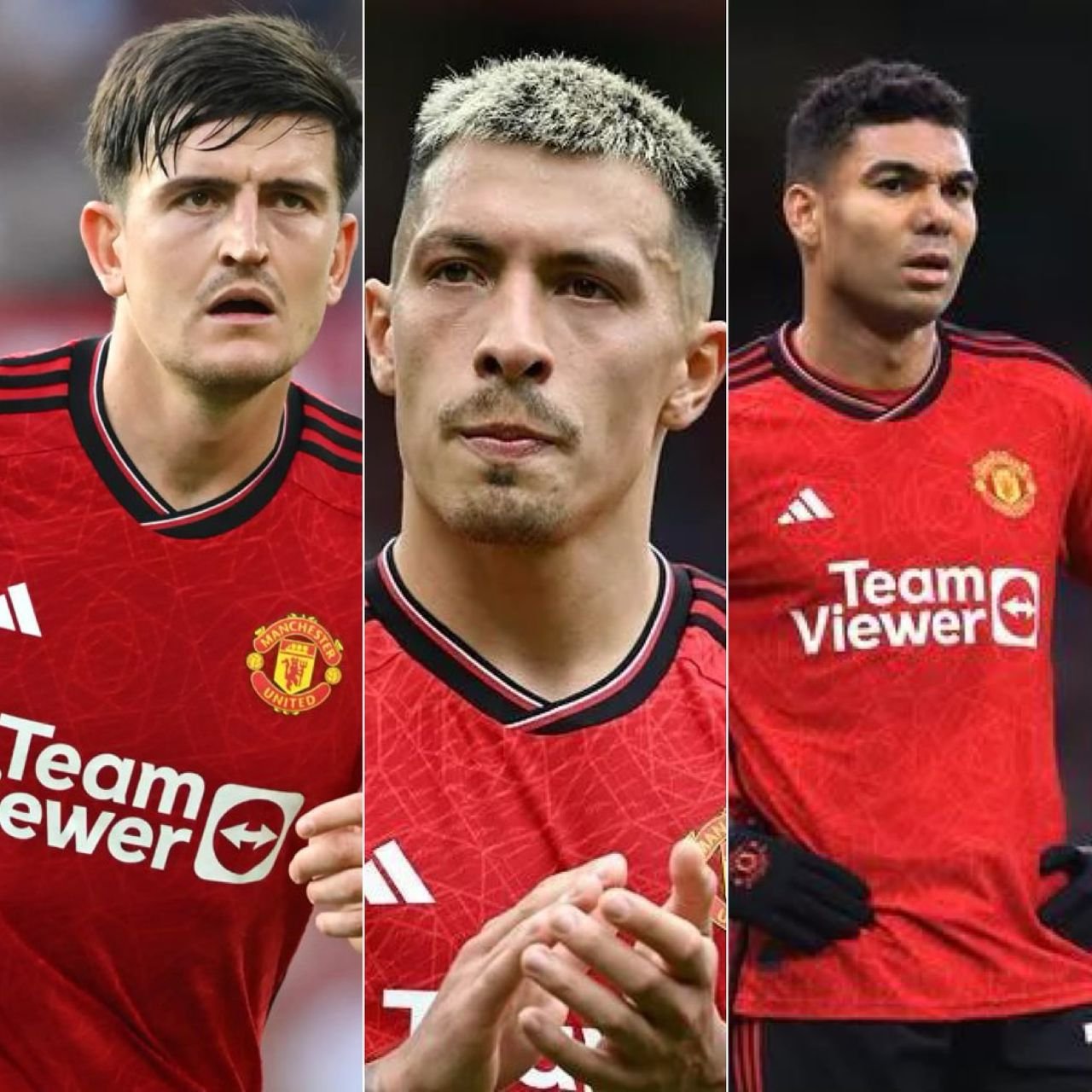 Reason why these three (3) Manchester United players Harry Maguire Lisandro Martinez and Casemiro and were on the bench during Brentford vs Man United Draw match