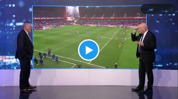 It was due to a "elementary refereeing error" that Liverpool was able to score a goal that proved to be decisive during the encounter between Nottingham Forest and Liverpool