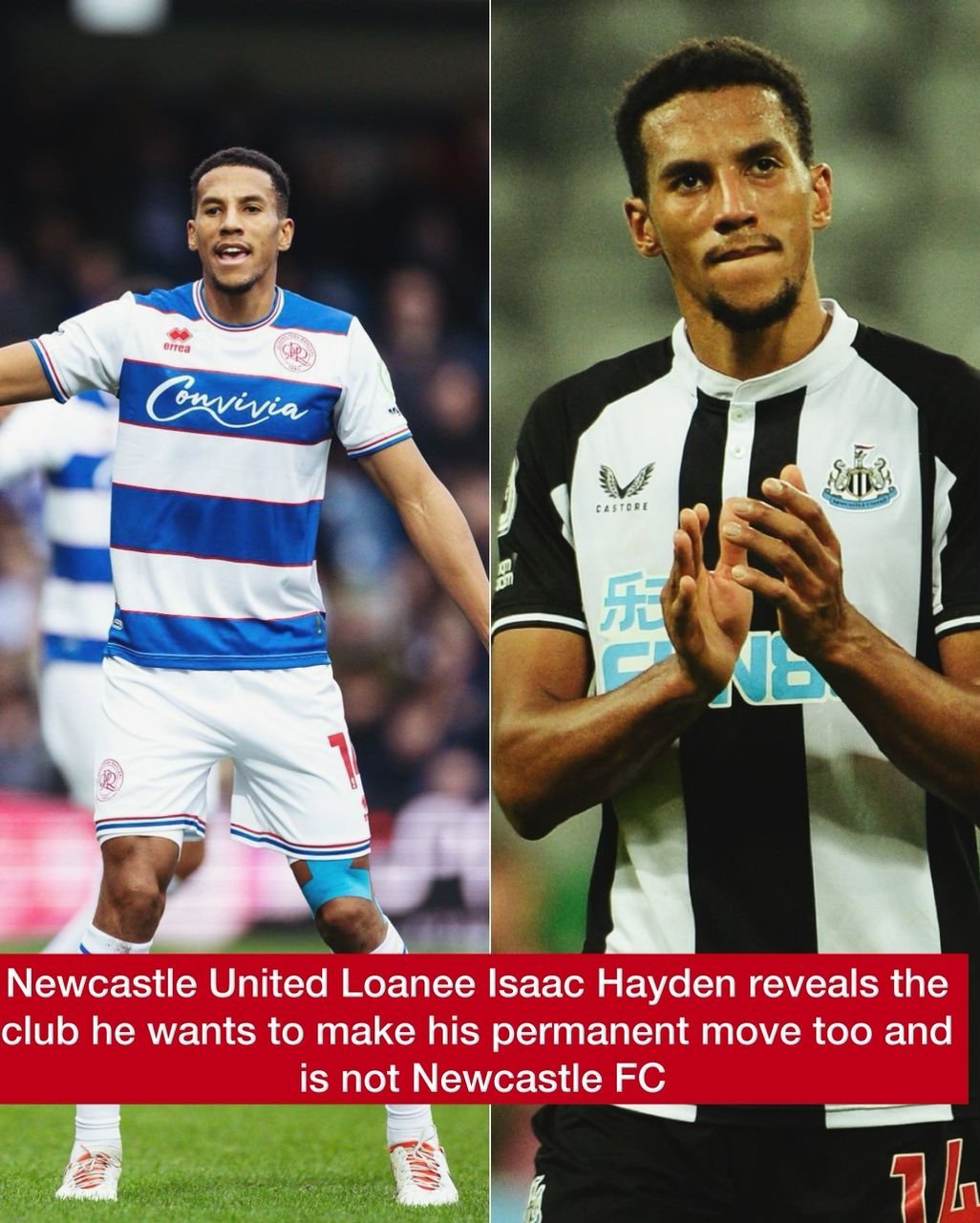 Newcastle United Loanee Isaac Hayden reveals the club he wants to make his permanent move too and is not Newcastle FC