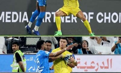 Reason why Cristiano Ronaldo was sent off the pitch during Al Hilal vs Al Nassr FC