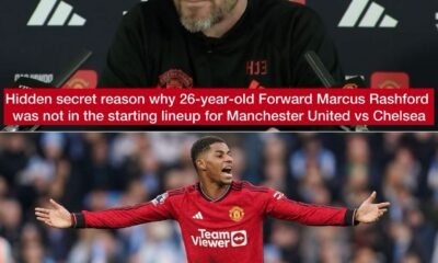 Hidden secret reason why 26-year-old Forward Marcus Rashford was not in the starting lineup for Manchester United vs Chelsea