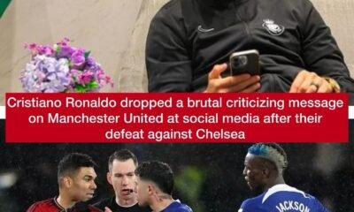 Cristiano Ronaldo dropped a brutal criticizing message on Manchester United at social media after their defeat against Chelsea