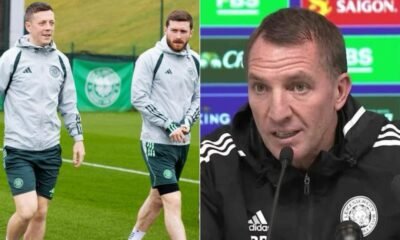 Latest Celtic News on 30-year-old captain Callum McGregor as Brendan Rodgers sends out update before Rangers vs Celtic FC match on sunday