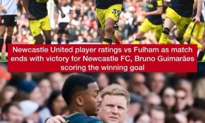 Newcastle United player ratings vs Fulham as match ends with victory for Newcastle FC, Bruno Guimarães scoring the winning goal