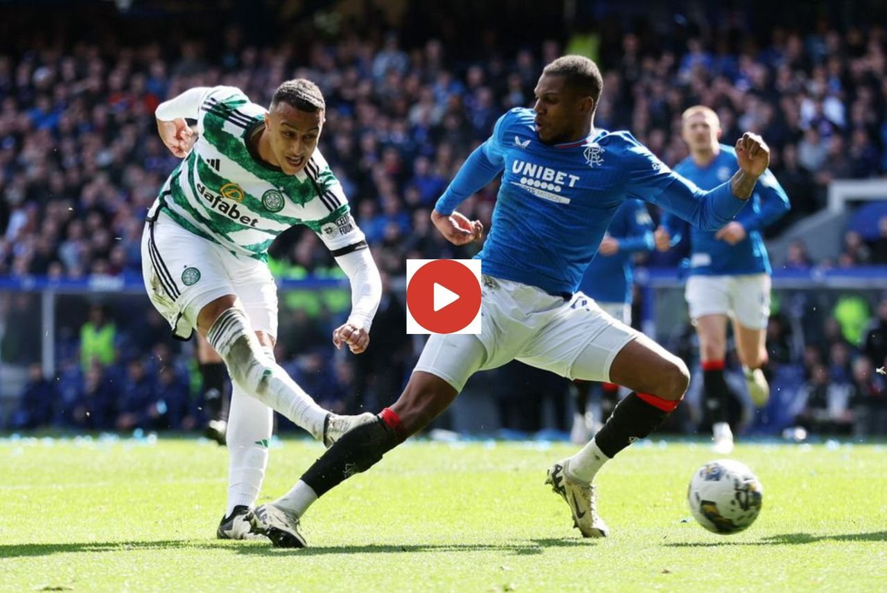 (Watch) Adam Idah, Matt O'Riley, Daizen Maeda goal vs Rangers as match ended (3-3) draw