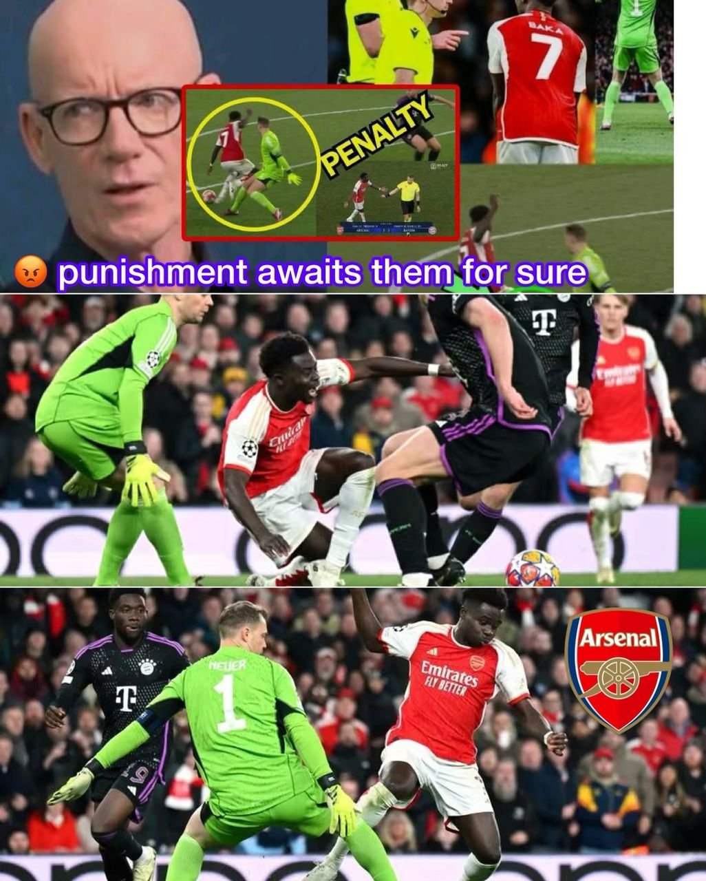 Breaking News: Officials and referees of the match between Arsenal and Bayern Munich have been informed by FIFA that they have lost their jobs as a result of the very unfortunate news that they have just received