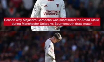 Reason why 19-year-old winger Alejandro Garnacho was substituted for Amad Diallo Manchester United vs Bournemouth draw match