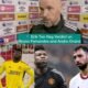Manchester United coach Erik Ten Hag explain his on verdict on the heated quarrel between Bruno Fernandes and Man United goalkeeper Andre Onana during Saturday's 2-2 draw with Bournemouth