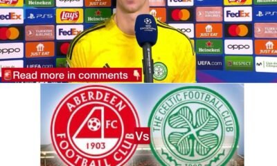 Celtic F.C goalkeeper Joe Hart fires out a powerful title race message before the upcoming Scottish Semi-final match on saturday vs Aberdeen