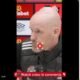 Video: See how Manchester United coach Erik ten Hag rudely walks out on interviewer during a press conference after thier draw match against Bournemouth