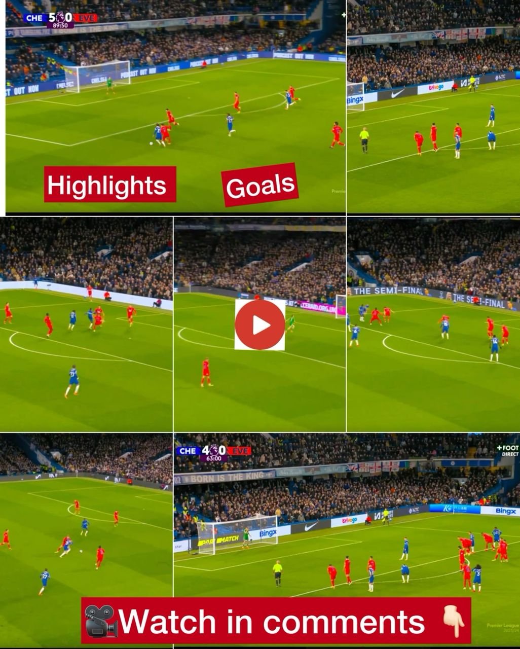 Watch Impressive goal highlights how Chelsea trashed Everton 6- 0 with Cole Palmer scoring a hat-trick