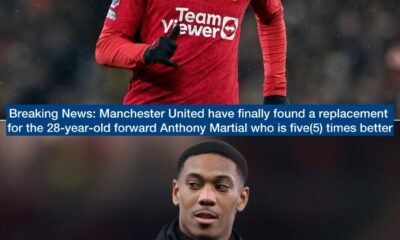 Breaking News: Manchester United have finally found a replacement for the 28-year-old forward Anthony Martial who is five (5) times better