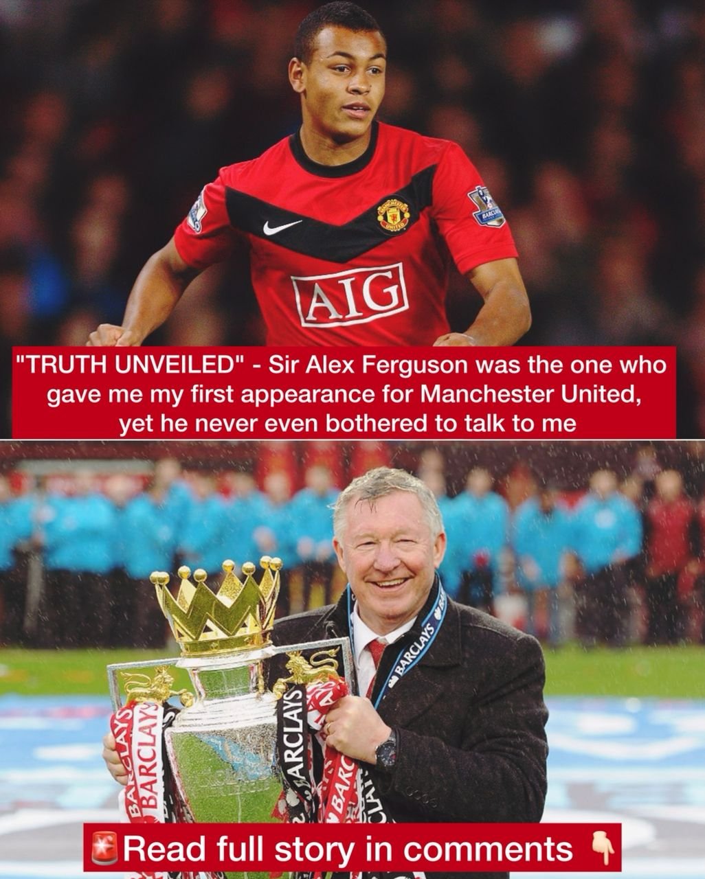 "TRUTH UNVEILED" - Sir Alex Ferguson was the one who gave me my first appearance for Manchester United, yet he never even bothered to talk to me