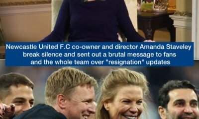 Newcastle United F.C co-owner and director Amanda Staveley break silence and sent out a brutal message to fans and the whole team over recent "resignation" updates