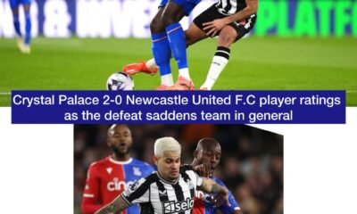 Crystal Palace 2-0 Newcastle United F.C player ratings - as the defeat saddens team in general