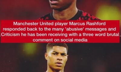 Manchester United player Marcus Rashford responded back to the many 'abusive' messages and Criticism he has been receiving with a three word comment on social media