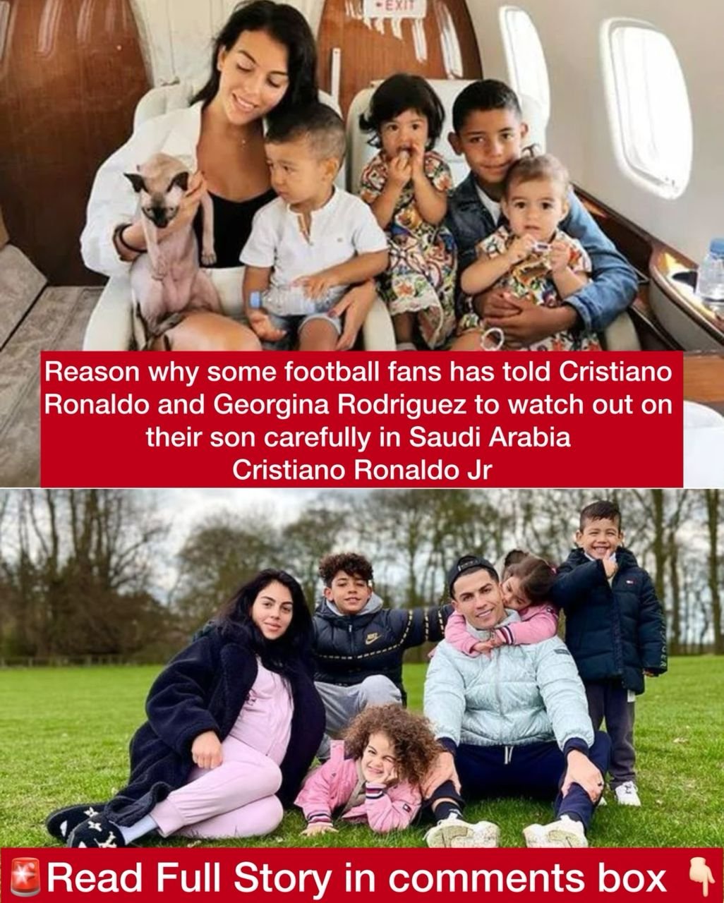 Reason why some football fans has told Cristiano Ronaldo and Georgina Rodriguez to watch out on their son carefully in Saudi Arabia Cristiano Ronaldo Jr