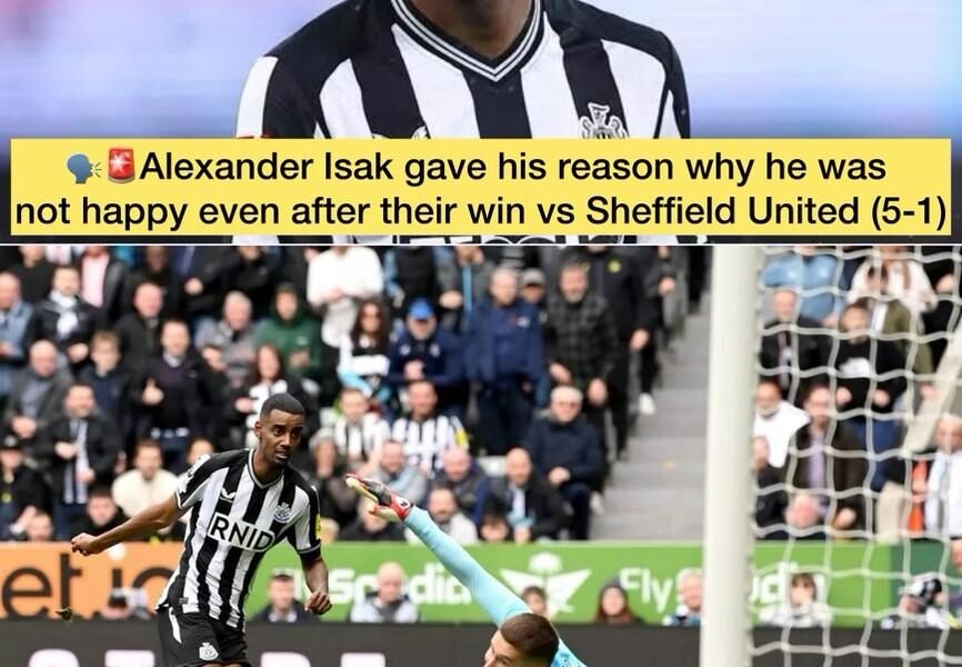 Newcastle United F.C Top Goal Scorer Alexander Isak Gave His Reason Why ...