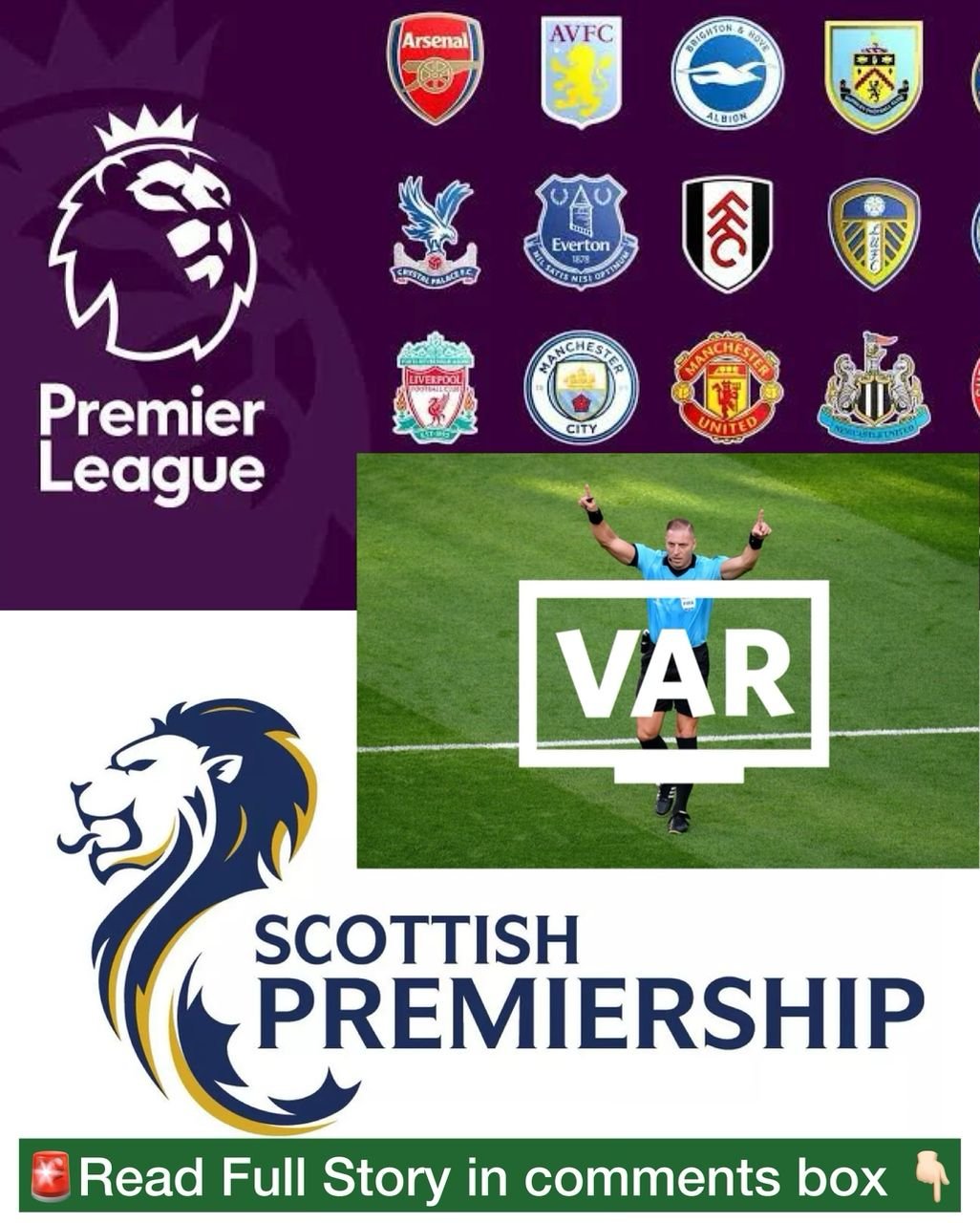 "This is what Celtic F.C fans has been asking for" - English Premier League Propose VAR process that the Scottish Premiership League have always wanted to be implemented