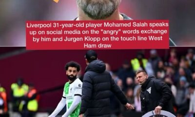 Liverpool 31-year-old player Mohamed Salah speaks up on social media on the "angry" words exchange by him and Jurgen Klopp on the touch line West Ham draw