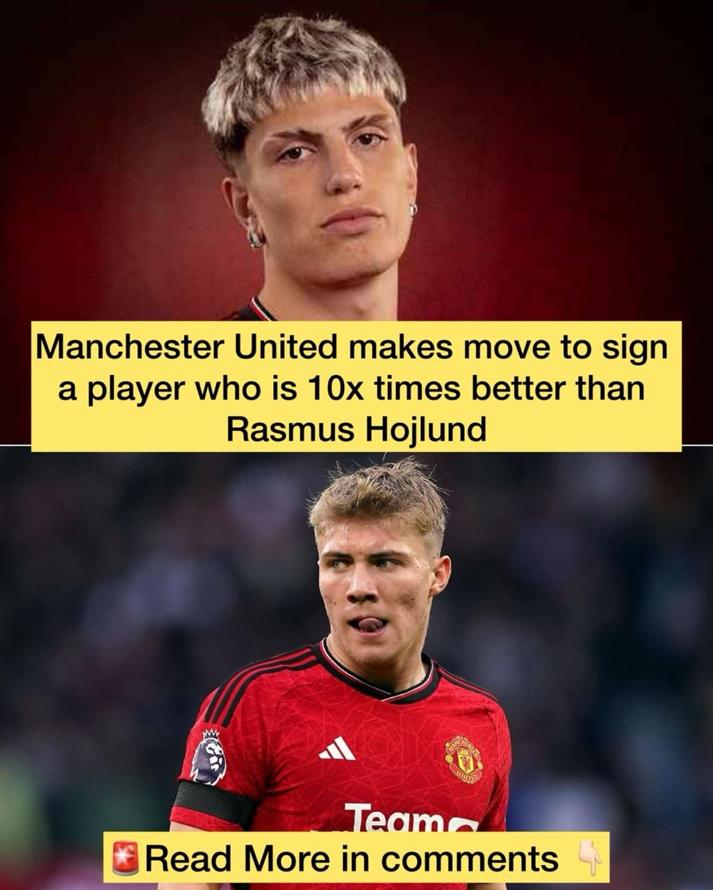 Manchester United makes move to sign a player who is 10x times better than Rasmus Hojlund