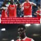 After Arsenal defeated AFC Bournemouth 3-0: Arsenal top player Bukayo Saka blast transfer fee of his 25-year-old teammate with brutal words