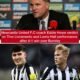 Newcastle United F.C coach Eddie Howe verdict on Tino Livramento and Lewis Hall performance after 4-1 win over Burnley