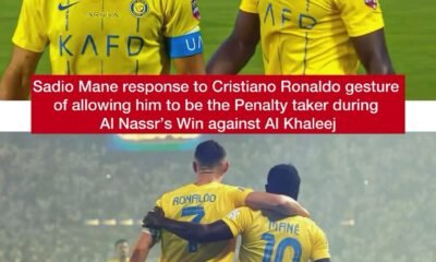 BREAKING NEWS: Sadio Mane response to the 39-year-old Al-Nassr player Cristiano Ronaldo gesture of allowing him to be the Penalty taker during Al Nassr’s Win against Al Khaleej