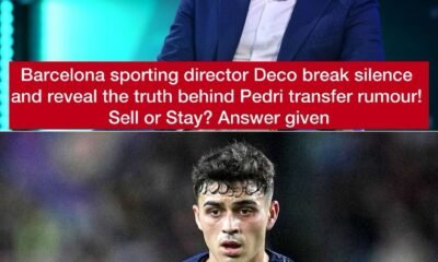 Barcelona sporting director Deco break silence and reveal the truth behind Pedri transfer rumour! Sell or Stay? Answer given