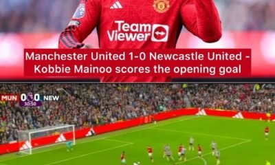 Manchester United 1-0 Newcastle - Kobbie Mainoo scores the opening goal