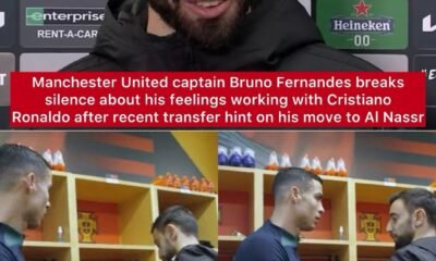 Manchester United captain Bruno Fernandes breaks silence about his feelings working with Cristiano Ronaldo after recent transfer hint on his move to Al Nassr