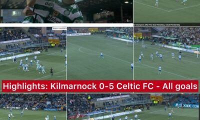 Highlights: Kilmarnock 0-5 Celtic FC - All goals, tackles, saves and attempts