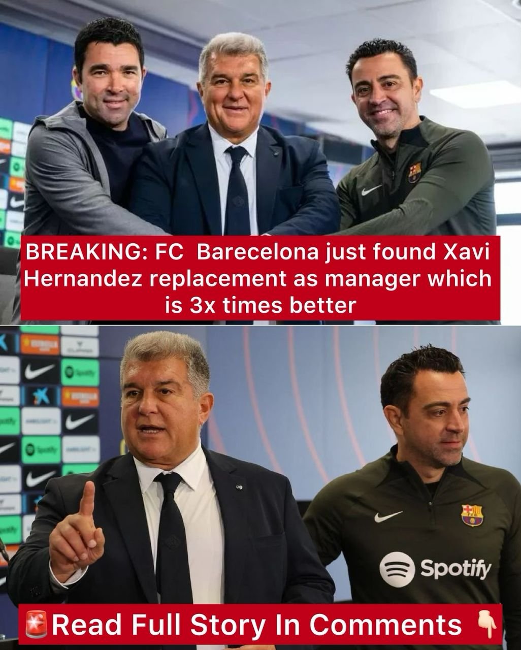 BREAKING: FC Barecelona just found Xavi Hernandez replacement as manager which is 3x times better